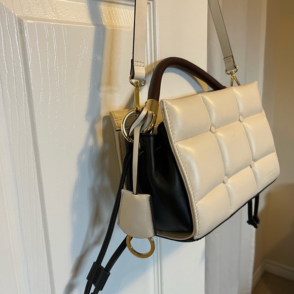 RADLEY LONDON Handbags - Radley London Hyde Road Padded Ivory Leather Multiway Grab Hand Bag